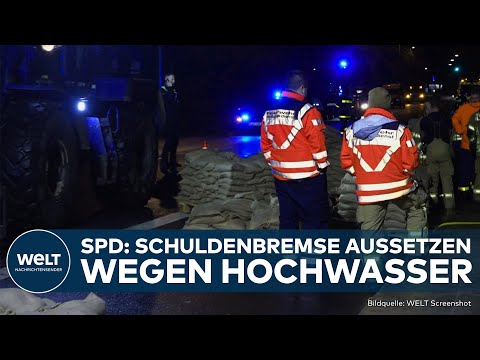 Video Thumbnail: DEUTSCHLAND: Wegen der Hochwasserlage! SPD fordert Aussetzung der Schuldenbremse