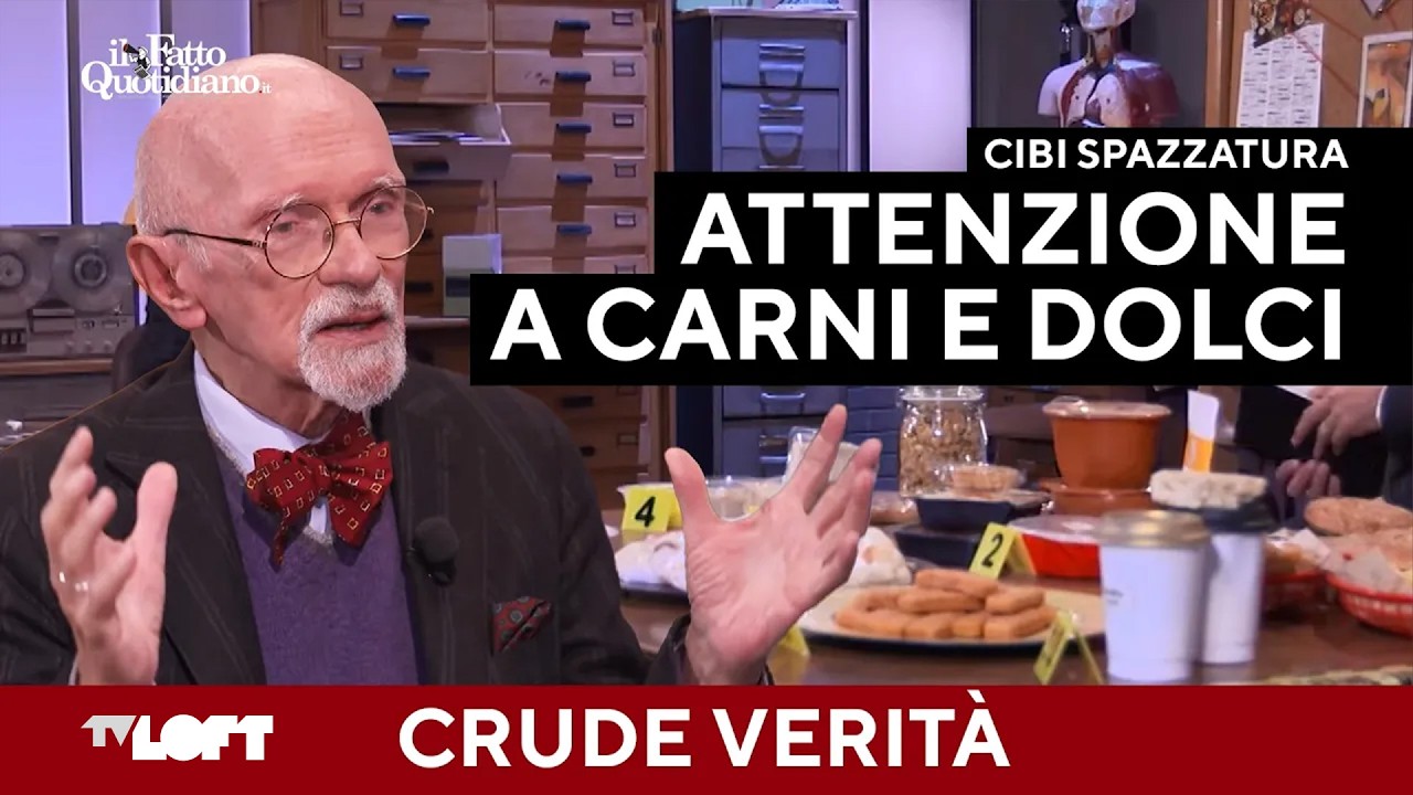 "Mangiarli abitualmente aumenta la mortalità del 50%": allarme di Berrino sui cibi ultra-processati