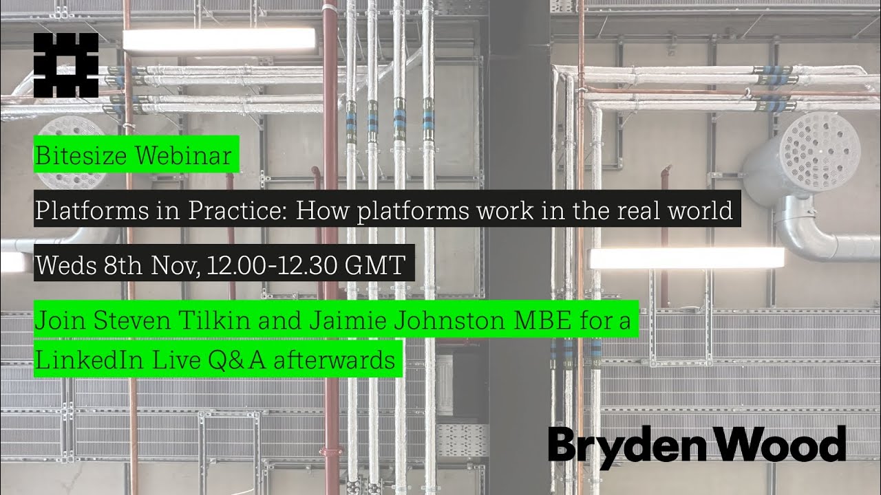 Platform-Based Infrastructure Webinar Replay: Transforming Construction Efficiency & Sustainability