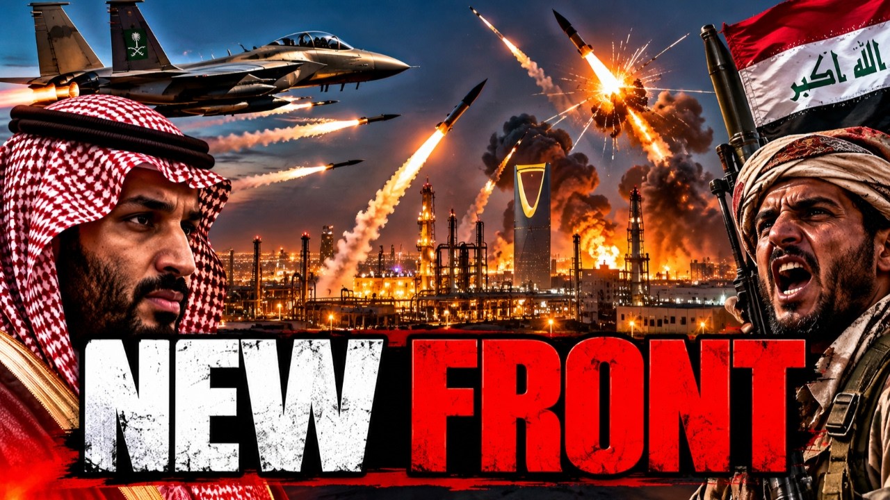 LIVE: IRGC’s NEW FRONT ERUPTS As Saudi Arabia Comes Under ATTACK