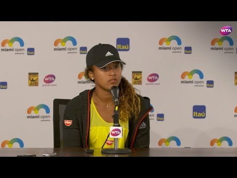Теннис 2018 Miami Day 4 | Naomi Osaka Press Conference