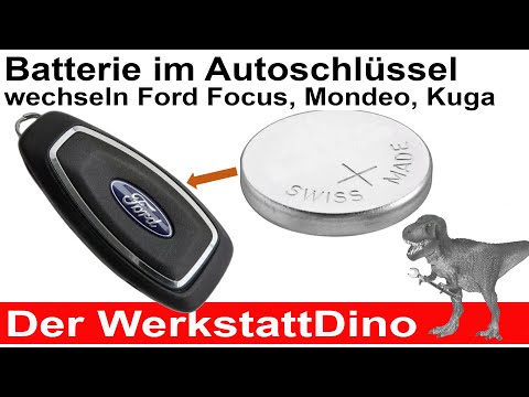 Changing the battery in the key (Ford Keyless Go Focus, Mondeo, Kuga)
