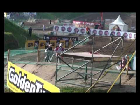 MX Veterans MANTOVA (Italy) 2010 FIM World Cup - Free Practice - Joaquim Sunol #17 Motocross