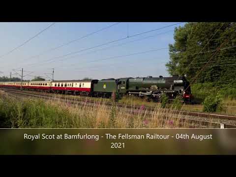Royal Scot at Bamfurlong - The Fellsman Railtour - 04th August 2021