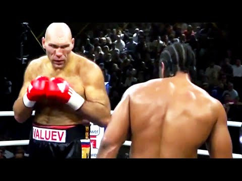 Nikolai Valuev (Russia) vs David Haye (England) | BOXING fight, HD
