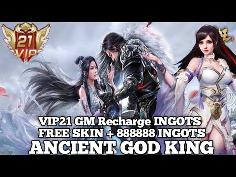 ANCIENT GOD KING PRIVATE SERVER - VIP 15++ GM RECHARGE - 1000yuan Recharge Ingots