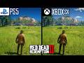 Red Dead Redemption 2 PS5 Vs XBOX SERIES X Graphics FPS Comparison
