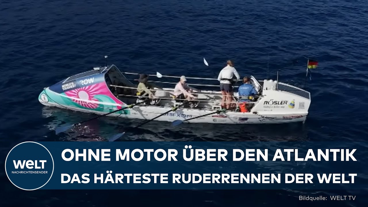 LA GOMERA: Ohne Motor über den Atlantik! Deutschlands Top-Ruderinnen starten Rennen ihres Lebens