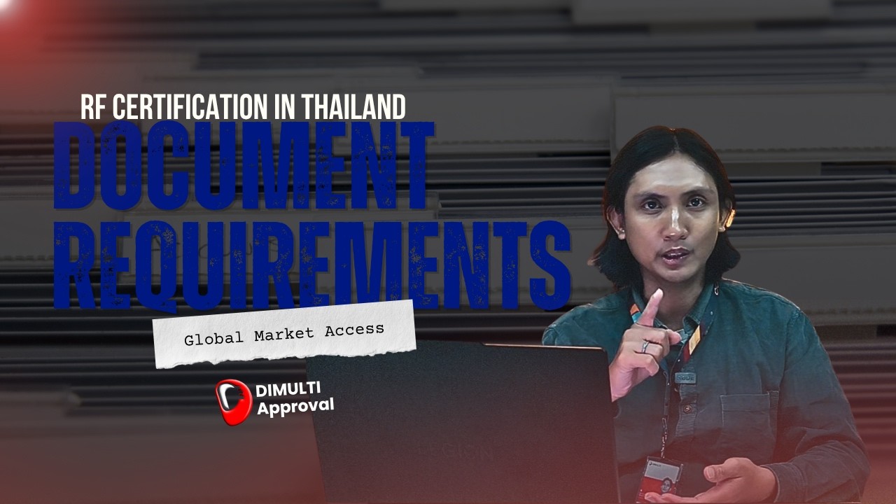Document Requirements for RF Certification in Thailand: Three Classes Explained