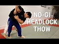 No Gi Judo - Headlock Throw