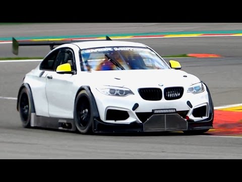 BMW M2 V8 MARC - Testing at Spa-Francorchamps!