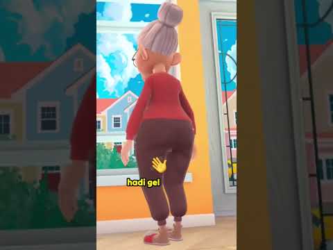 Grandma's state and her artistic side while sleeping on the couch(2) #vr #vrkedi #selami #iamcat