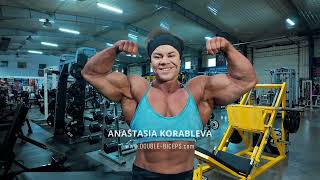 Anastasia Korableva training and posing