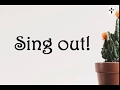 SING OUT - RON KENOLY (with lyrics)