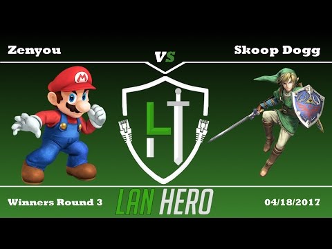 LAN Hero Tuesday #24 eM | Zenyou (Mario) Vs Skoopdog (Link) - Winners R3