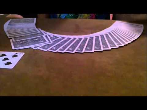 Kartentrick mit Auflösung ( Die Illusion)