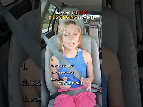 ranking the best KIDS SINGING moments