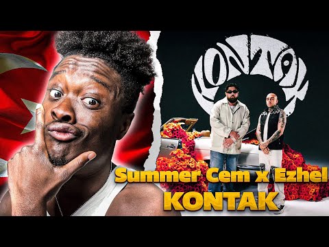 Summer Cem feat. Ezhel - KONTAK [official Video] 🇹🇷prod. by Geenaro & Ghana Beats REACTION
