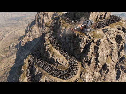 Mount Everest TSUNAMI: 3500000 White Walkers vs T45 Shotguns & Heavy Knights! UEBS 2