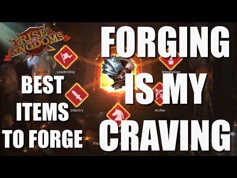 Best items to forge for your Commanders -explanation- Special talent forging tries- Rise of Kingdoms