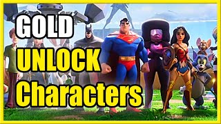 How to use GOLD to UNLOCK Characters in MULTIVERSUS (Fast Method)
