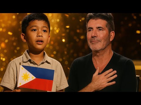 Filipino Kid Sings Lupang Hinirang on AGT — Simon Cowell Tears Up Philippine Pride Shocks America.. 