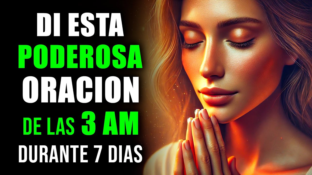 Ora Esto al Despertar a las 3 AM – Poderosa Oración de la Madrugada para Lograr un Gran Avance