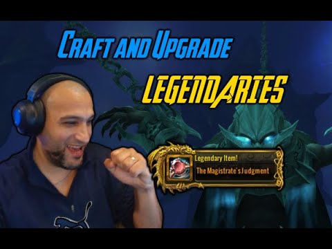 Crafting and Upgrading a Legendary in Shadowlands, also how Soul Ash reward works in Torghast.