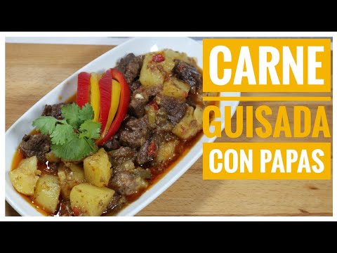 CARNE GUISADA CON PAPAS / Carne guisada con patatas / Estilo Venezolano / Fácil y Rápido