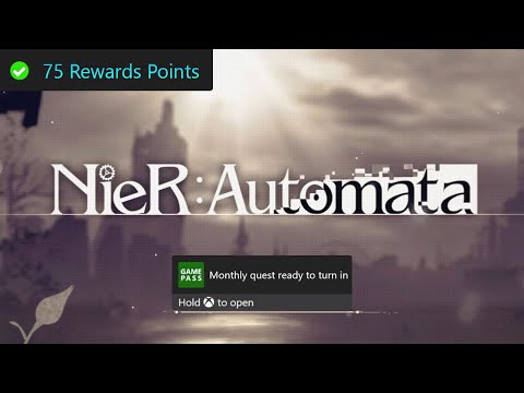 NieR: Automata BECOME AS GODS Edition Monthly Xbox Game Pass Quest - Complete One Objective 1% Intel