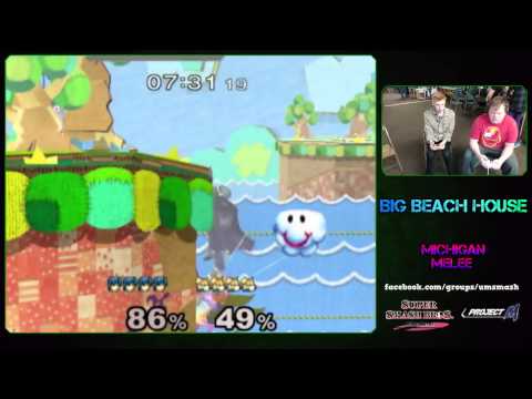 Big Beach House | Ginger (Falco, Fox) vs mordicon (Marth) | Pools