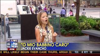 Jackie Evancho On Fox And Friends June 15 2011 O Mio Babbino Caro 1080P