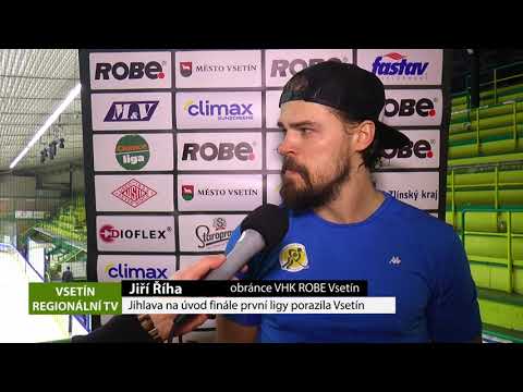 VSETÍN: Jihlava na úvod finále první ligy porazila Vsetín