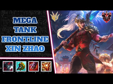 LEARN HOW TO FRONTLINE & TANK FOR TEAM AS JUNGLER - WILD RIFT XIN ZHAO GAMEPLAY