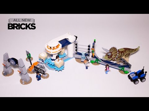 Vidéo LEGO Jurassic World 75937 : La fureur du Tricératops
