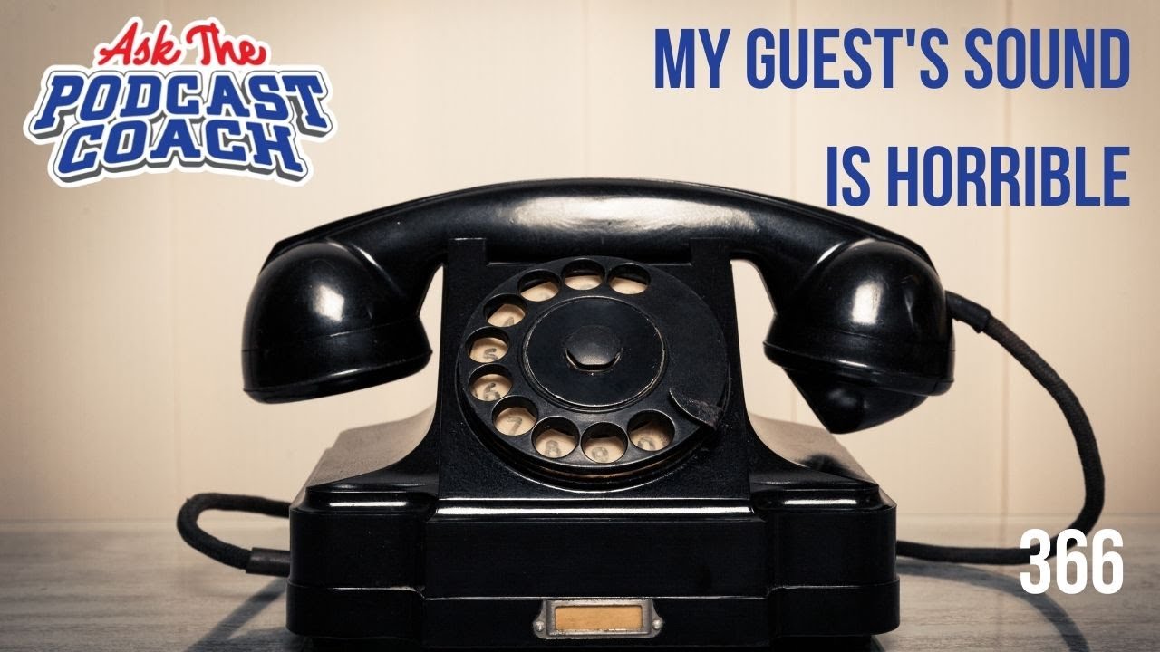 My Guest's Sound is Horrible