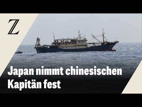Video Thumbnail: Japan setzt chinesisches Fischerboot fest