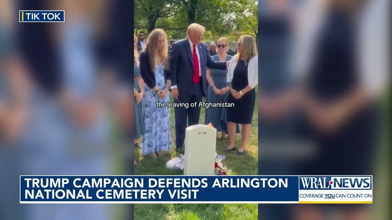 Fresh controversy brews over Trump’s Arlington National Cemetery visit