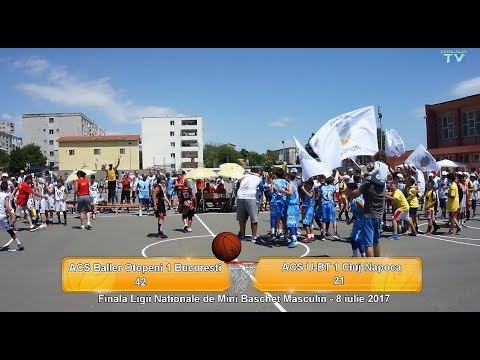 Finala Ligii Nationale de Mini Baschet Masculin: Baller Otopeni 1 Bucuresti - U-BT 1 Cluj-Napoca