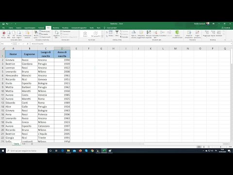Excel ITA - Corso Excel Lezione 1:  Introduzione