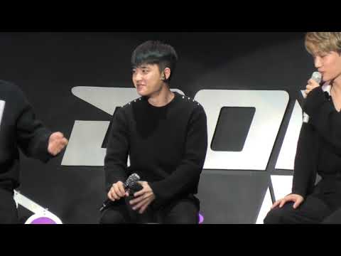 181102 EXO Comeback Showcase - Talking(D.O. Focus) 4K