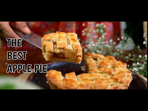 BEST EVER APPLE PIE | Classic easy apple pie- flaky and eggless