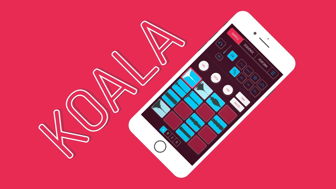 Koala Sampler - the ultimate pocket sampler for iOS and Android - YouTube