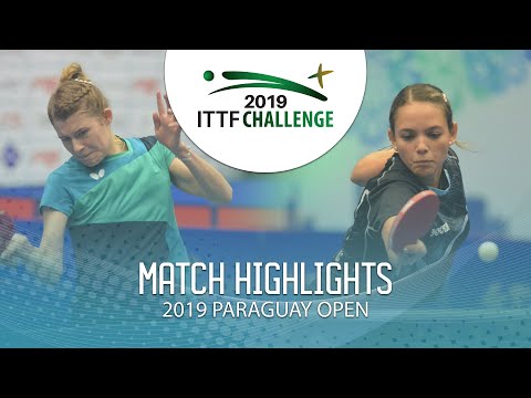 [ 2019 ITTF Paraguay Open] Ilka Doval vs Daniely Rios  2019.9.13