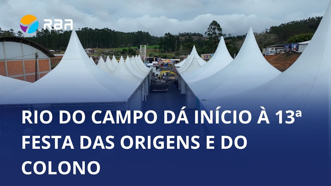 Rio do Campo celebra a 13ª Festa das Origens e do Colono
