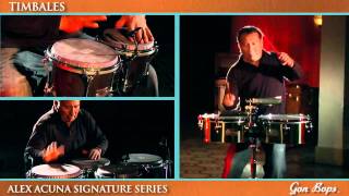 Gon Bops Alex Acua Signature Timbales