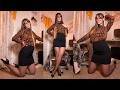 Styling Silkies Mocha Tights With Black Brown Office Fit Silkies Haul Part 4