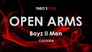 Open Arms - Boyz II Men karaoke