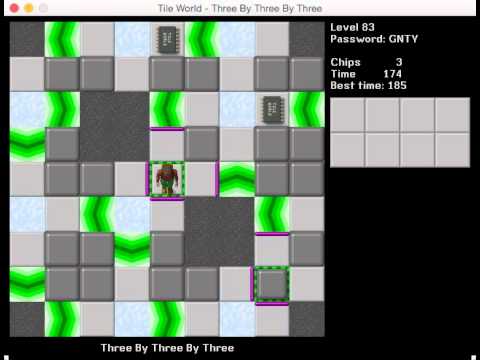 Let's Play Chip's Challenge: The Other 100 Tiles - Part 10 - Automatic (Broken) Doors
