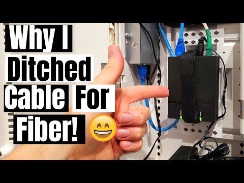 Home Fiber Optic Internet Installation -  How To